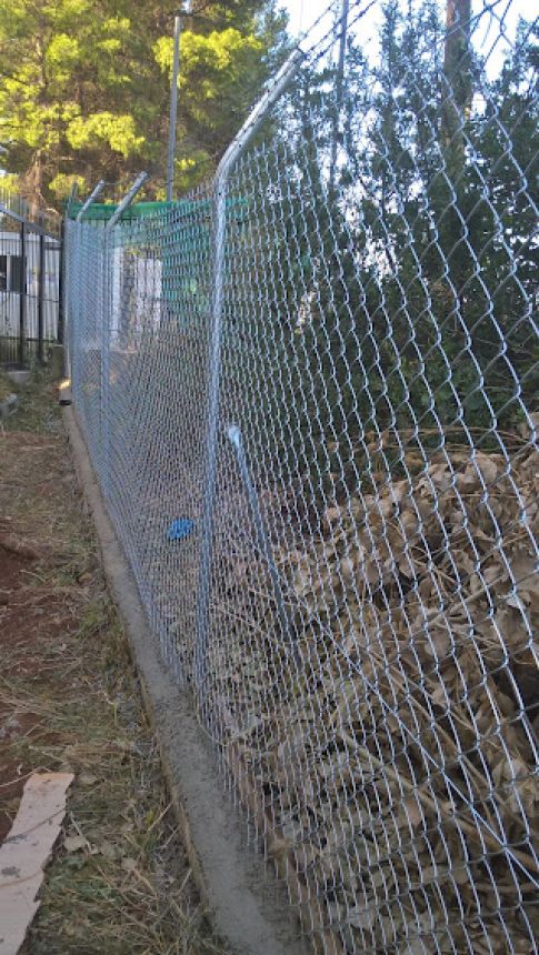 Περίφραξη τύπου ΝΑΤΟ από μεταλλικό πλέγμα, ανθεκτικό
