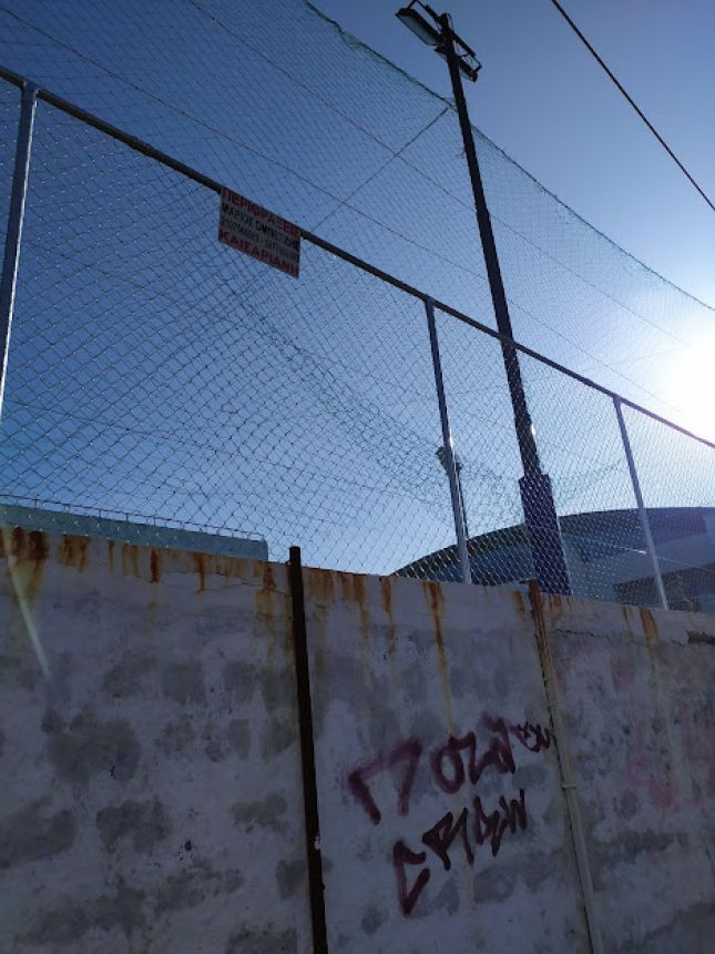 Περίφραξη υψηλής ασφάλειας με αλυσίδα πλέγματος