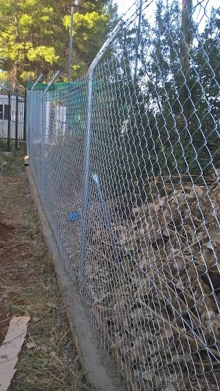 Περίφραξη τύπου ΝΑΤΟ από μεταλλικό πλέγμα, ανθεκτικό